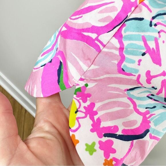 Lilly Pulitzer for target New Nosey Posey Sleeveless Shift Mini Dress Girls XL - Picture 6 of 14